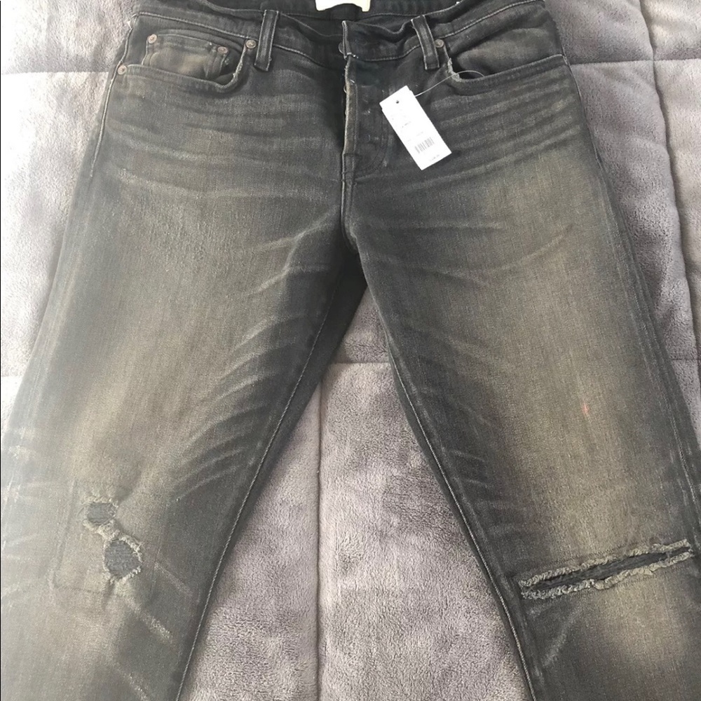 Maldwin Men's Denim 76 In MB04 Grey Size 31 $550 - Picture 3 of 5